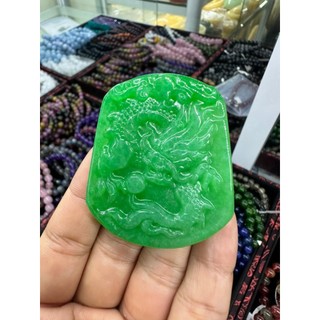 Mặt dây chuyền Rồng phong thủy đá ngọc