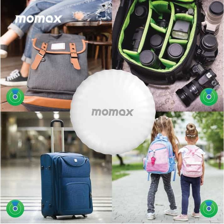Thiết bị định vị GPS MOMAX Pintag BR5, không cần lắp sim , kết nối toàn cầu