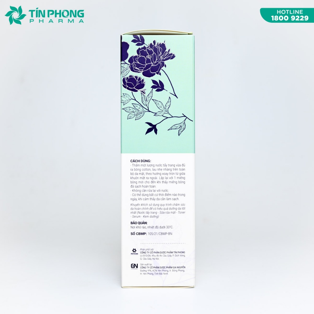 Nước Tẩy Trang WhiteU20 Whitening Micellar Water Giúp Làm Sạch Sâu Lớp Trang Điểm, Bụi Bẩn 200ml TMP029