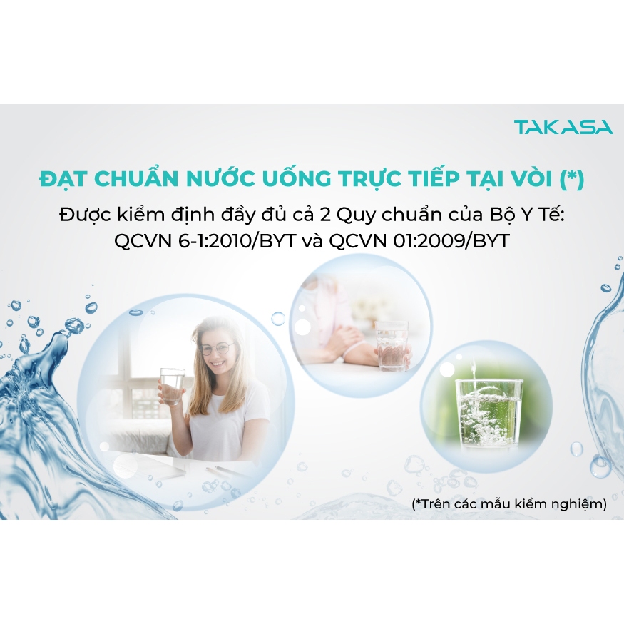 Máy lọc nước RO để gầm Đại Việt Takasa TAW-44009D, bảo hành 12 tháng