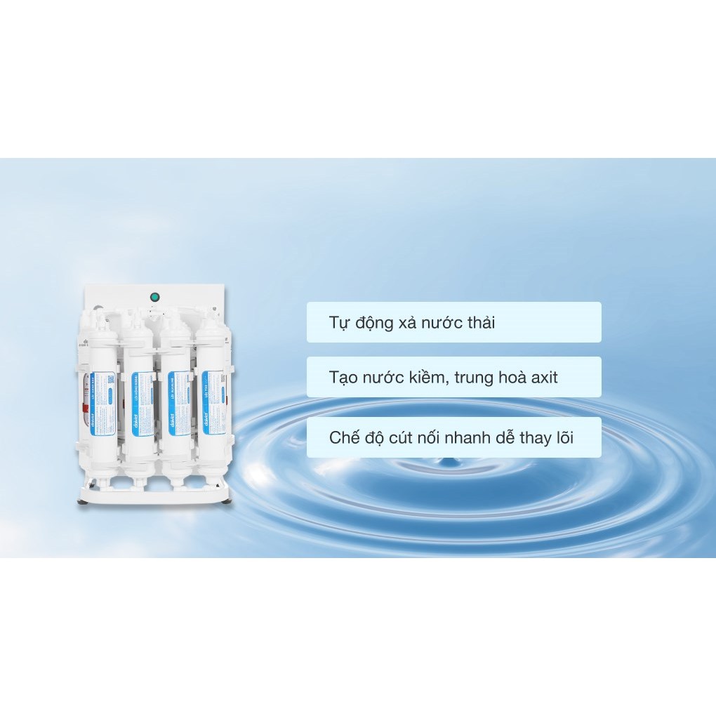 Máy lọc nước RO để gầm Đại Việt Takasa TAW-44009D, bảo hành 12 tháng