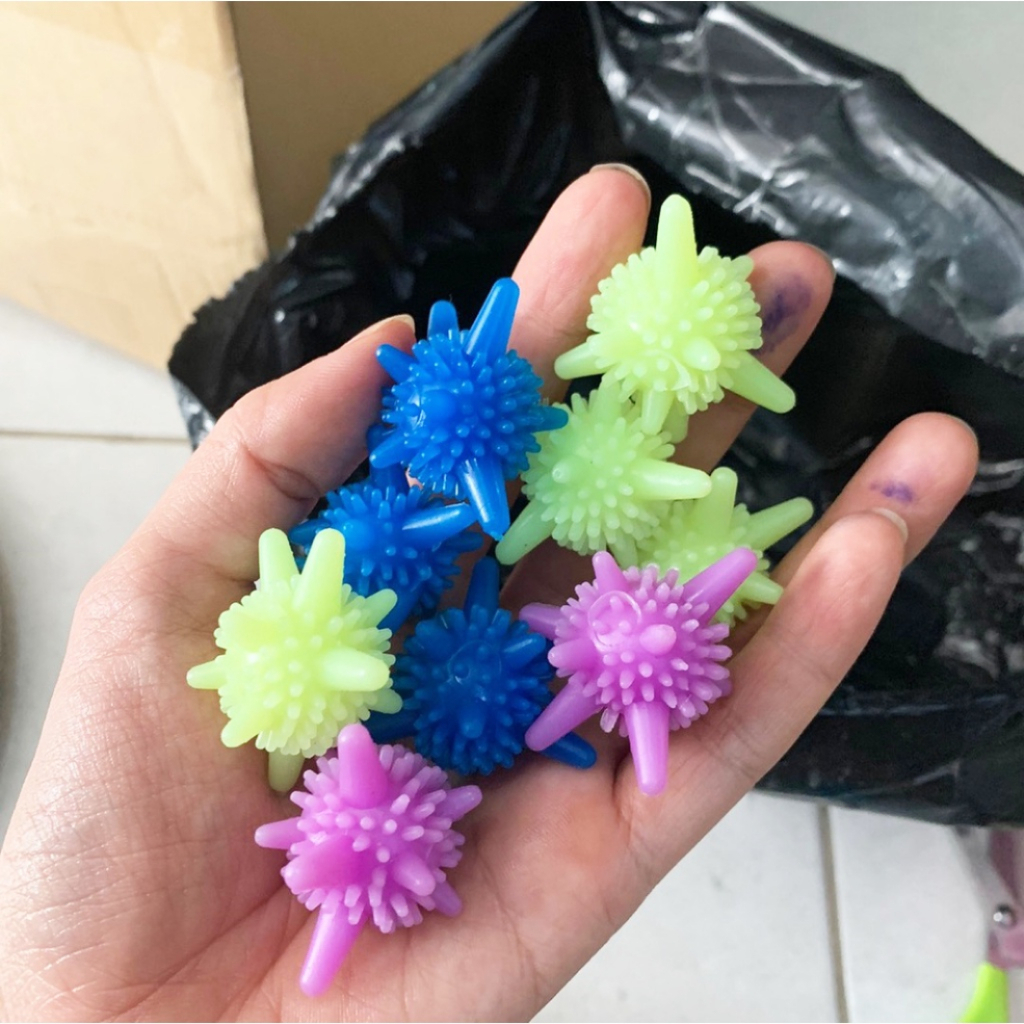 Bóng Giặt Cầu Gai Giặt Sạch Làm Giảm Nhăn Quần Áo