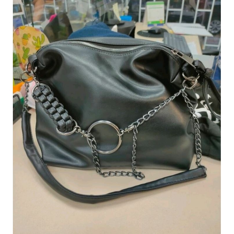 Pass túi đen da 100k