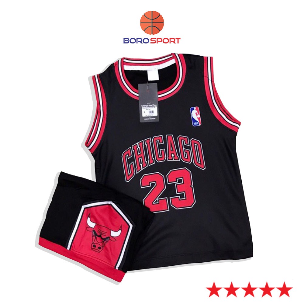 Bộ quần áo thể thao trẻ em, bóng đá bóng rổ, chất vải mè thoáng mát co giãn 4 chiều full size cho bé từ 15 kg - 45