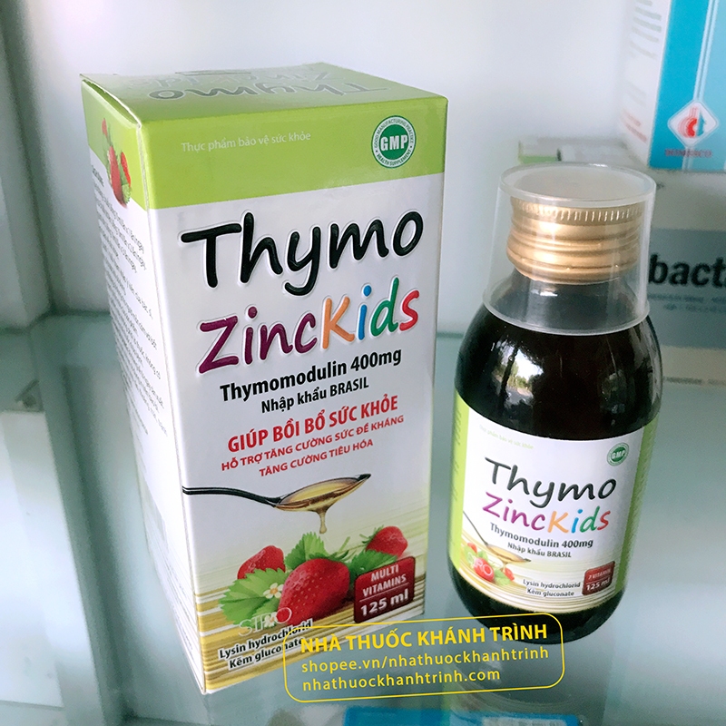 Siro Thymo Zinckids Biopro - tăng sức đề kháng cho trẻ em