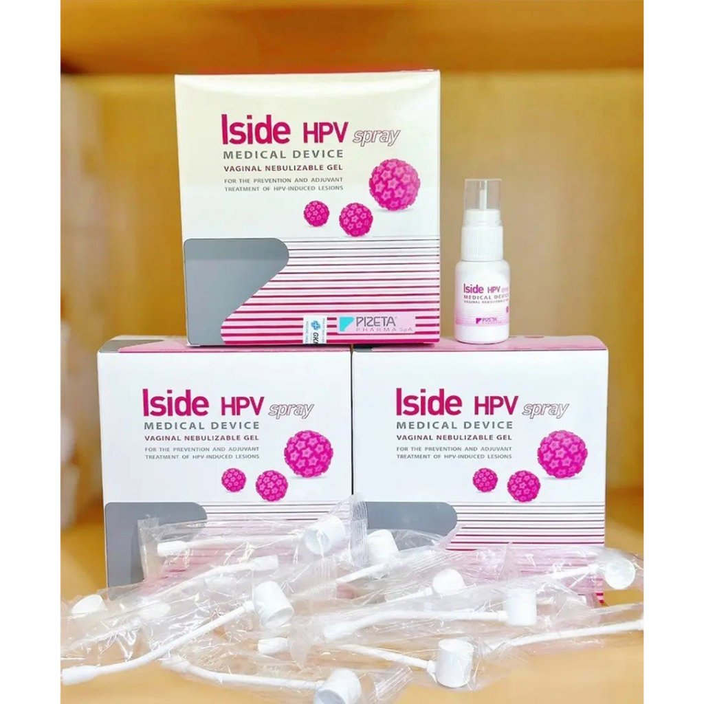 Gel Xịt Iside HPV - Hỗ Trợ Tăng Đào Thải HPV, Cân Bằng pH, Tăng Cường Miễn Dịch