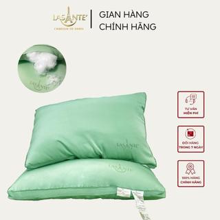 Ruột gối nằm Lasante' Green Pearl phong cách Pháp gòn lông vũ màu xanh kích thước 50x70 cm/ 45x65cm
