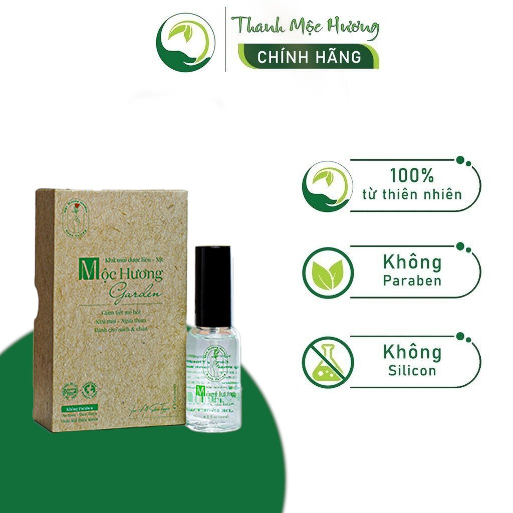 Hôi Nách Mộc Hương Garden Thanh Mộc Hương Giảm Tiết Mồ Hôi Cho Nách Và Chân 30ml