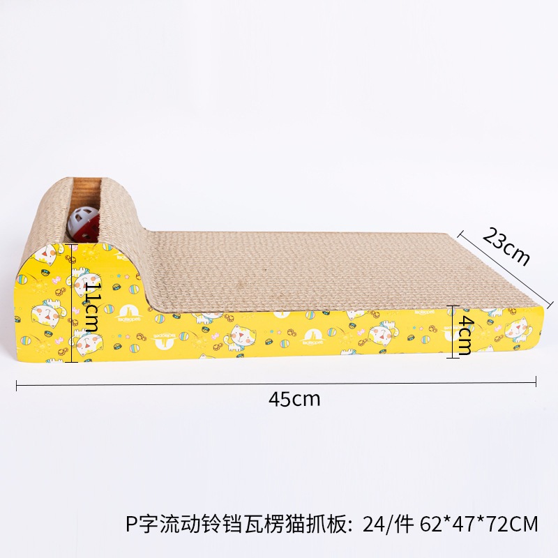 Bàn cào giấy , Bàn cào ổ nằm cho mèo cào móng