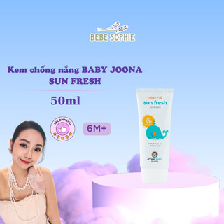 Kem chống nắng Sun Fresh 50ml cho bé từ 6 tháng tuổi Joona Baby ( Lỗi vỏ nhẹ )