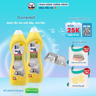 Nước tẩy rửa nồi, bồn rửa, dung dịch vệ sinh nhà bếp Denkmit 750ml tẩy đa năng - Nhập Khẩu Đức
