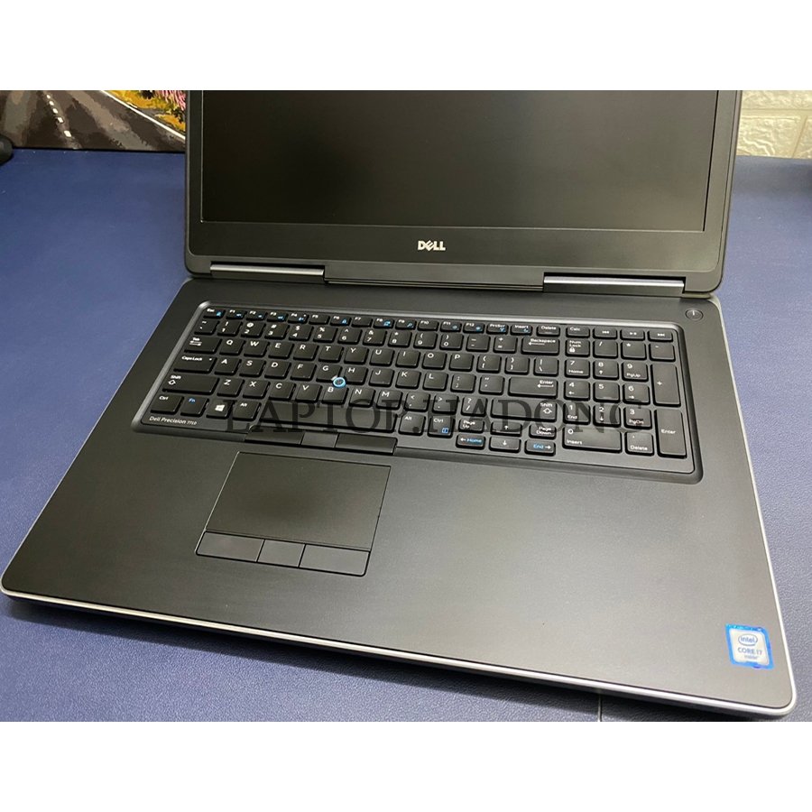 Laptop Dell Precision 7710 cấu hình cao, dòng máy trạm cao cấp, Core i7, Ram 8gb, ổ cứng SSD 256gb, VGA M3000M, màn FHD