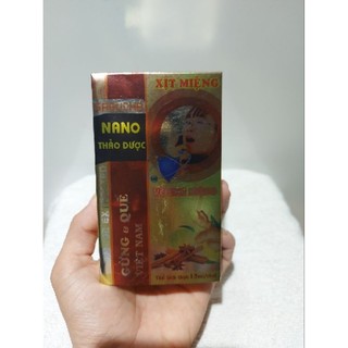 XỊT MIỆNG NANO THẢO DƯỢC SAGUCHA 15ML