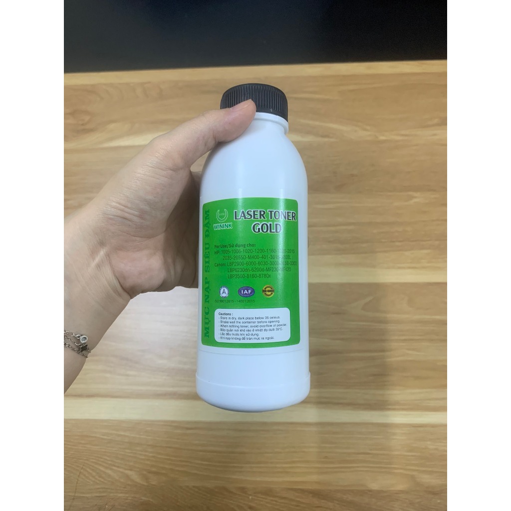 Lọ mực đổ 100g cho máy in Canon LBP 2900, LBP 3300, LBP226dw, LBP 6230dn, LBP6030, LBP251/226dw/6030/6000