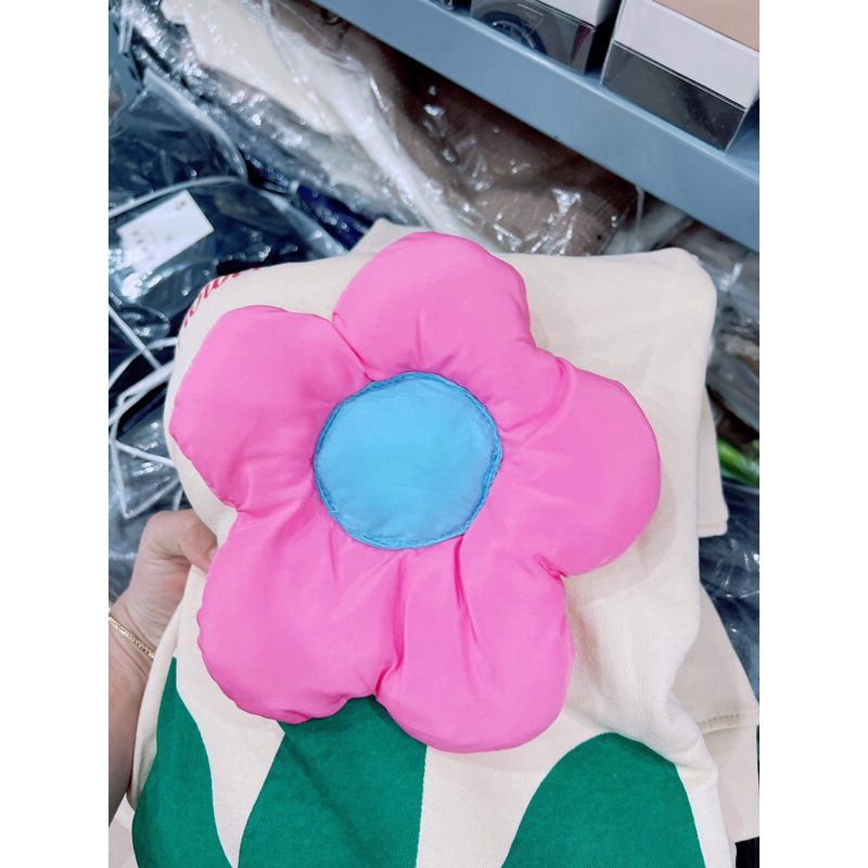 ÁO NỈ DA CÁ  BE  HOA NỔI DÁNG XUÔNG