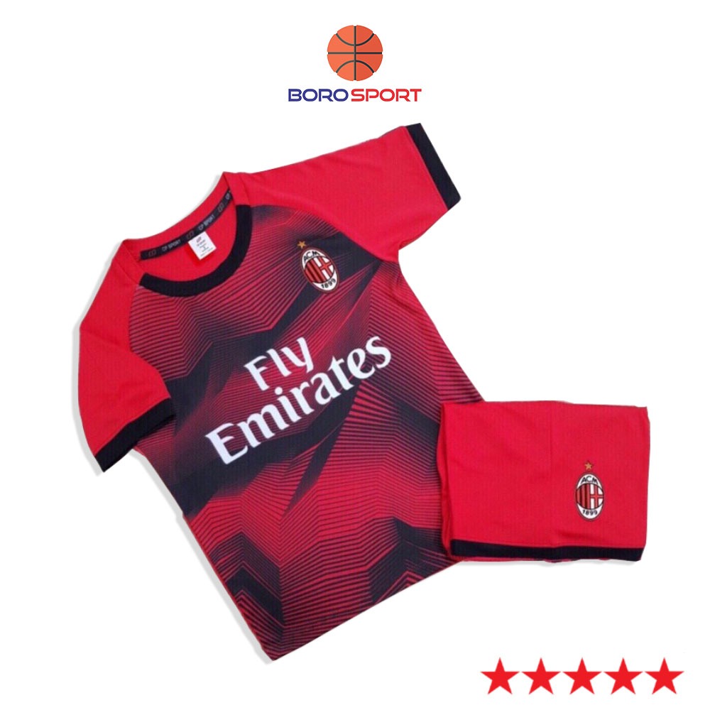 Bộ quần áo Bóng đá trẻ em Cleacco Vải co giãn tốt, thoáng mát - BORO SPORT