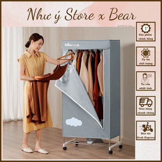 Tủ Sấy Quần Áo 2 Tầng Bear HGJ-12D5, HGJ-B10V1 Chính Hãng-Bảo Hành 12 Tháng - Như Ý Store