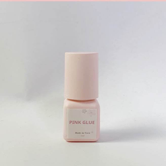 KEO nối mi khô nhanh 1s PINK GLUE - bền chắc như đổ bê-tông