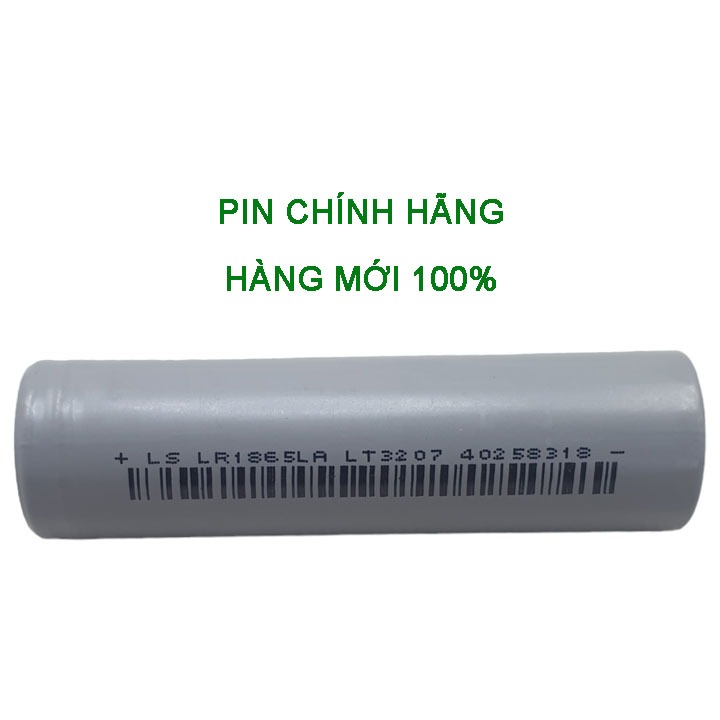 PIN chính hãng LISHEN xả cao LR1865LA 2000mah dòng xả liên tục 20A đầu bằng mới 100% - Prism official