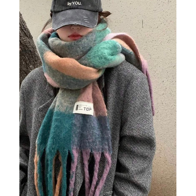 Khăn len quàng cổ