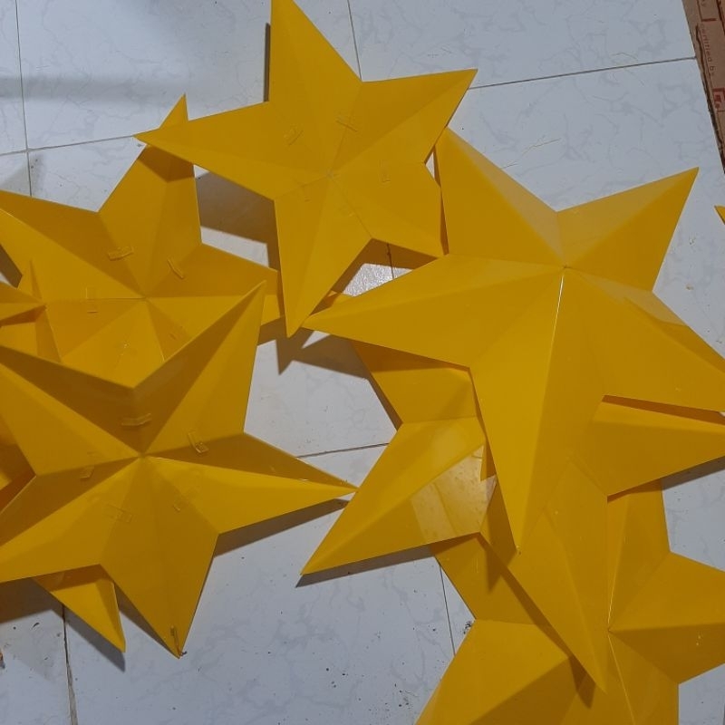 Ngôi sao vàng đầy đủ kích thước, Ngôi sao vàng 5 cánh, ngôi sao vàng