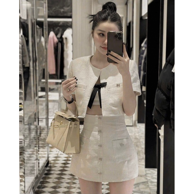 SET ÁO DẠ 3 MÓN + CHÂN VÁY