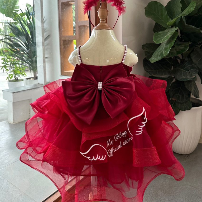Váy Công Chúa Cho Bé Mẹ Bống Princess dress,Đầm Công Chúa Cho Bé Gái, Váy Hai Dây, Váy Giá Rẻ Cho Bé