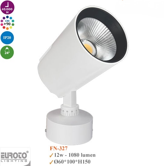 Đèn rọi đế ngồi Euroto FN-329 12w - Bảo hành chính hãng
