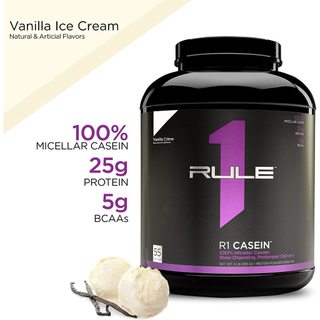 Whey tăng cơ hấp thu chậm Rule 1 Casein 3.97-4lb  (53-55 servings)
