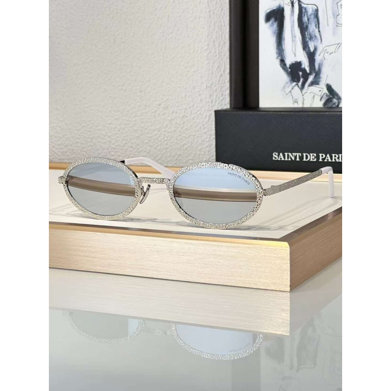 Kính SAINT DE PARIS GỌNG kim loai bạc 18k
