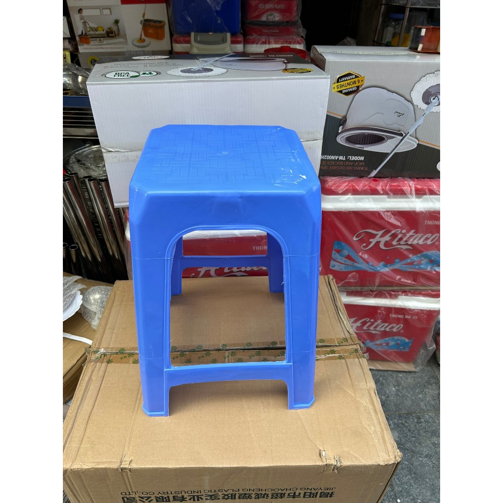 Ghế nhựa cao, ghế đẩu cao kẻ mới | BigBuy360 - bigbuy360.vn