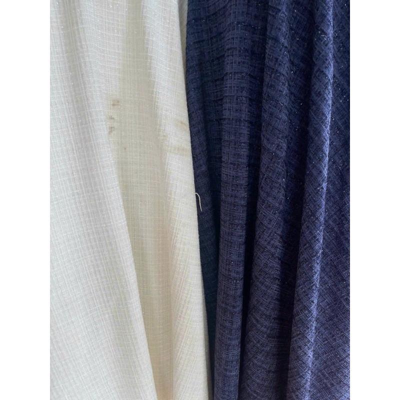 Vải dạ tuyết nhung kim tuyến 125