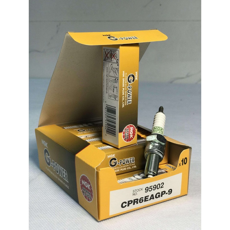 Bugi NGK CPR6EAGP-9 Bạch Kim cho Winner, Exciter, Airblade, Lead, Wave S110/Rs/Rsx, Future Neo/Fi125