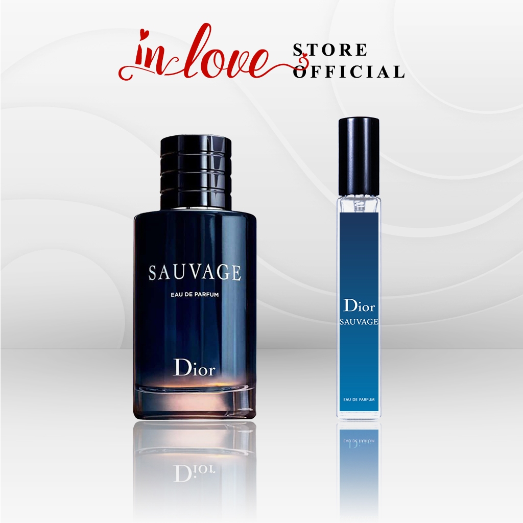 Nước hoa nam Dior Sauvage chính hãng thơm lâu chiết 10ml – Dầu thơm nam tính, sang trọng, siêu lôi cuốn