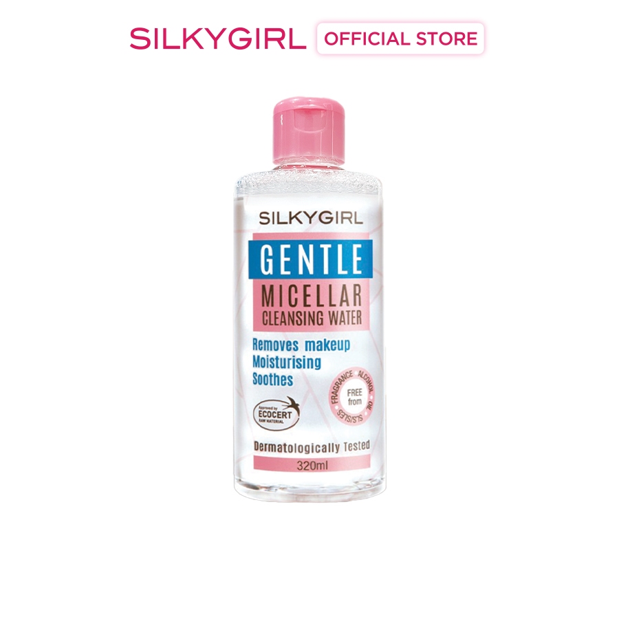 Nước Tẩy Trang Dịu Nhẹ SILKYGIRL GENTLE MICELLAR CLEANSING WATER 320ml