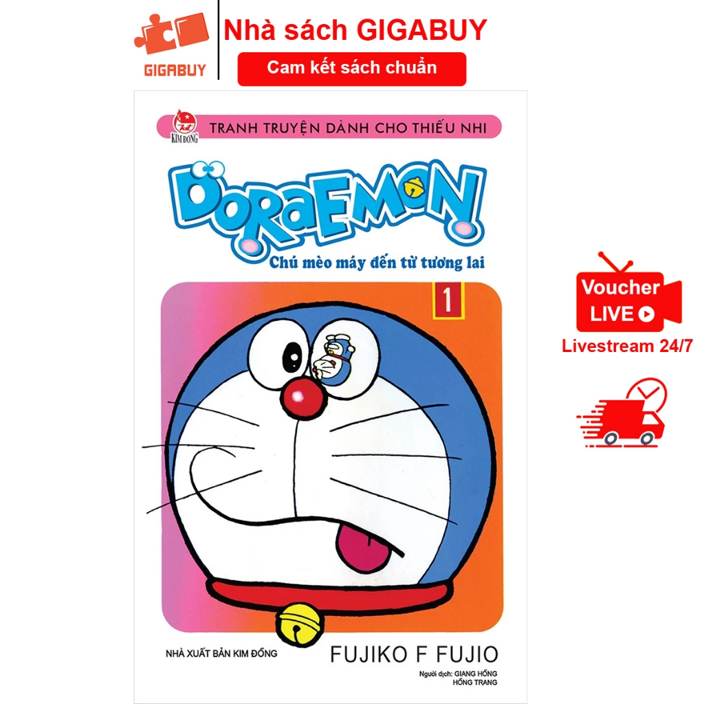 Truyện tranh - Doraemon truyện ngắn - Lẻ cuốn tập 1 đến tập 45