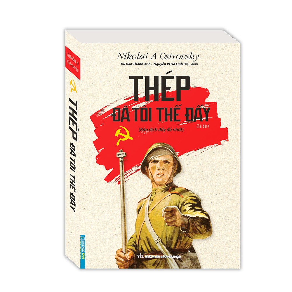  Sách - Thép đã tôi thế đấy  bản dịch đầu đủ nhất  - bìa mềm 