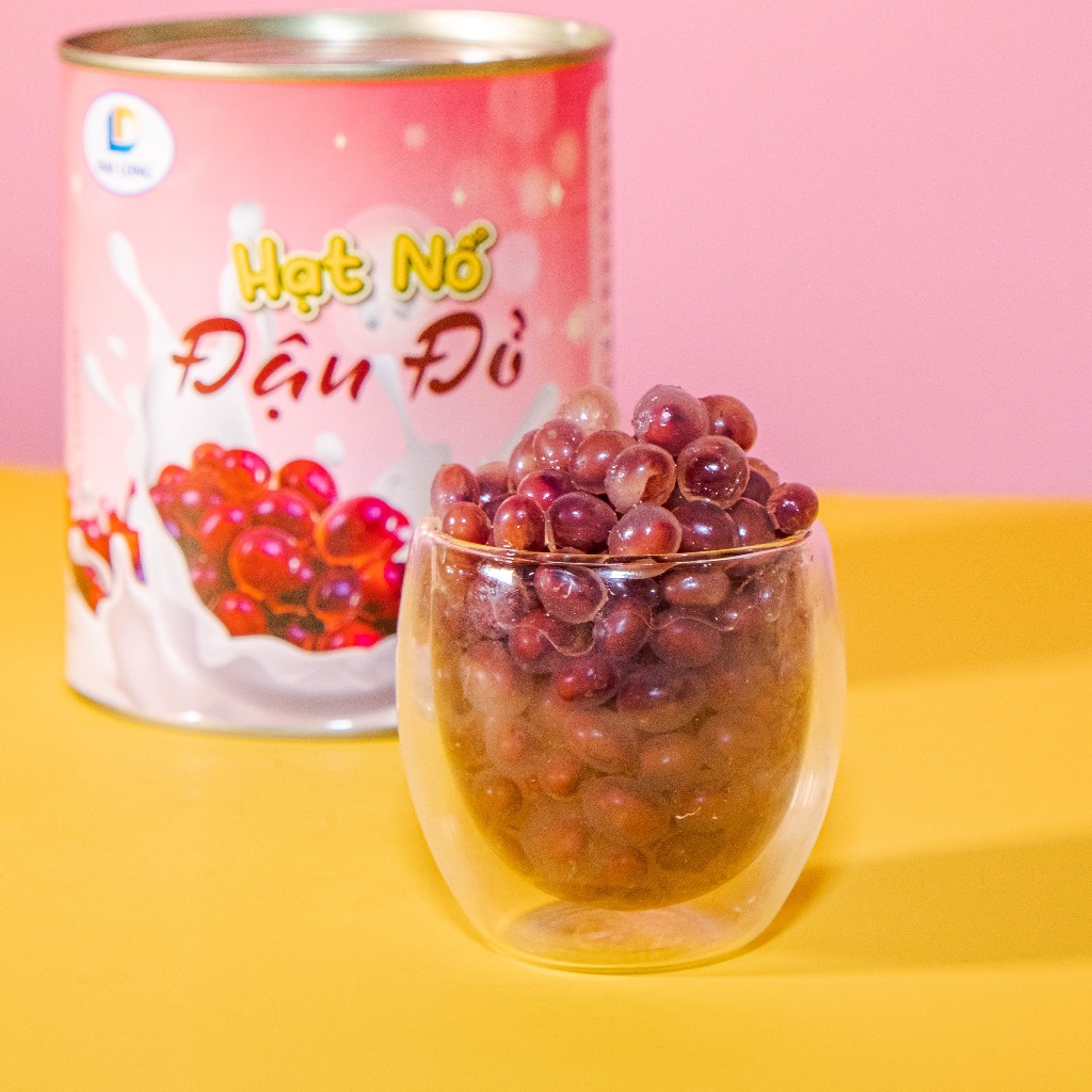 Hạt Nổ Đậu Đỏ giáng sinh Đại Long hình trứng chim, siêu ngon, mềm lạ được ưu chuộng trong thức uống giải khát