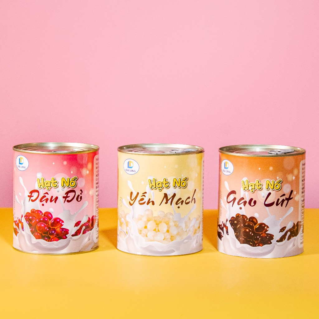 Hạt Nổ Đậu Đỏ giáng sinh Đại Long hình trứng chim, siêu ngon, mềm lạ được ưu chuộng trong thức uống giải khát