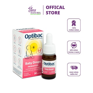 MEN VI SINH OPTIBAC PROBIOTICS BABY DROP DẠNG GIỌT 10ML ANH QUỐC