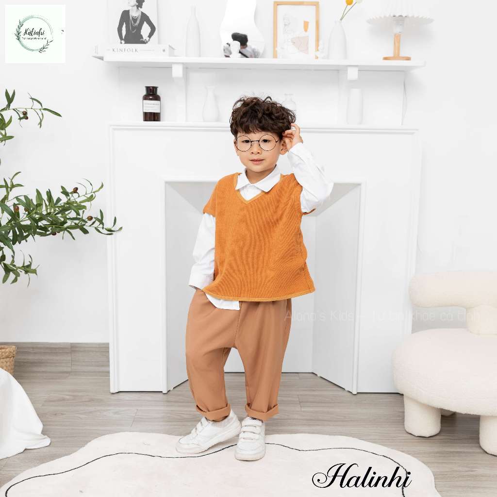 Áo len ghi lê phom dáng Hàn quốc