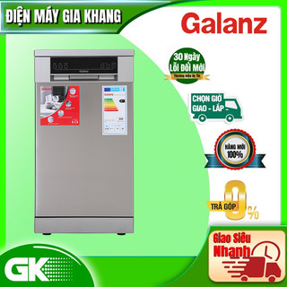 W45A3A401M-0E1(SS - MIỄN PHÍ CÔNG LẮP ĐẶT -- Máy rửa chén Galanz W45A3A401M-0E1(SS 1850W