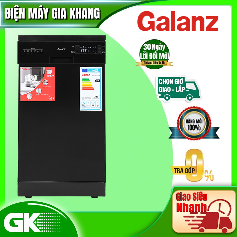 W45A3A401S-0E1 ---Máy rửa chén độc lập Galanz W45A3A401S-0E1 - BẢO HÀNH CHÍNH HÃNG, GIAO MIỄN PHÍ HCM