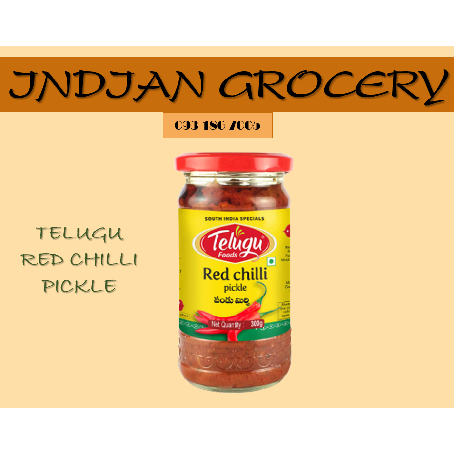 TELUGU  RED CHILLI PICKLE