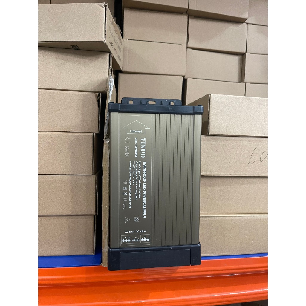 Nguồn công trình 12V CHÍNH HÃNG 40A 50A 70A 500W 600W 700W ngoài trời bảo hành 2 năm