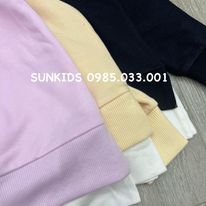 Bộ nỉ bé gái Mari Logo trái tim ngực