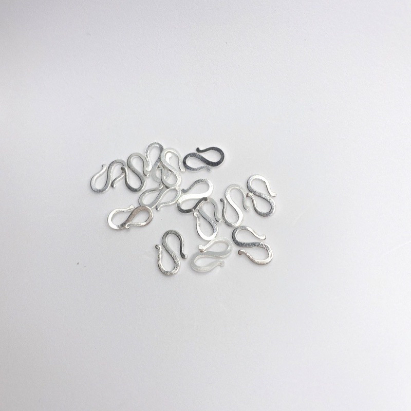 Khoá dây chuyền móc chữ S bạc ta nguyên chât _ bạc Taj