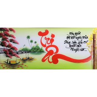 Tranh đính full kín đá tự làm - Tranh Tri ân thầy cô giáo