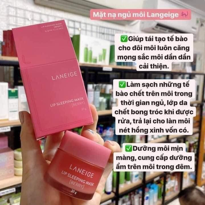 Ủ MÔI LANEIGE [mini 3g và fullsize 20g