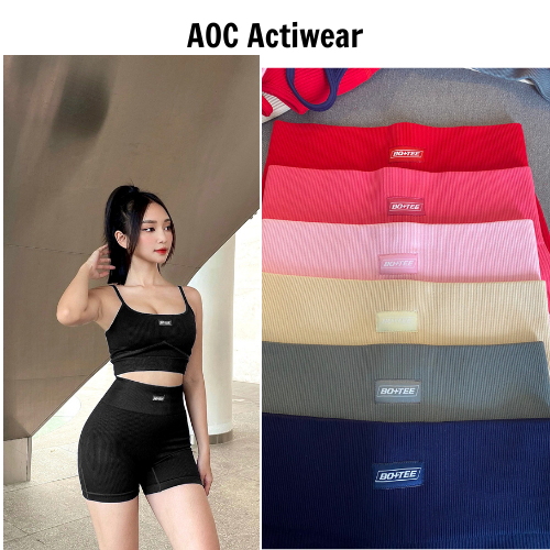 Bộ đồ tập BT LOVE STRONG (TÁCH LẺ BÁN) gym yoga aerobic